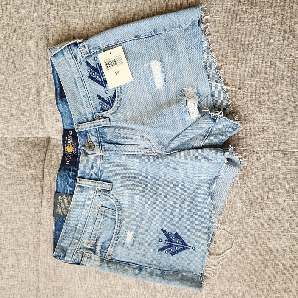 Lucky Brand The Cut Off Shorts Size 25